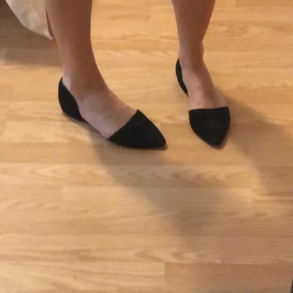 Steve Madden Shoes - Steve Madden Suede D’Orsay Flats